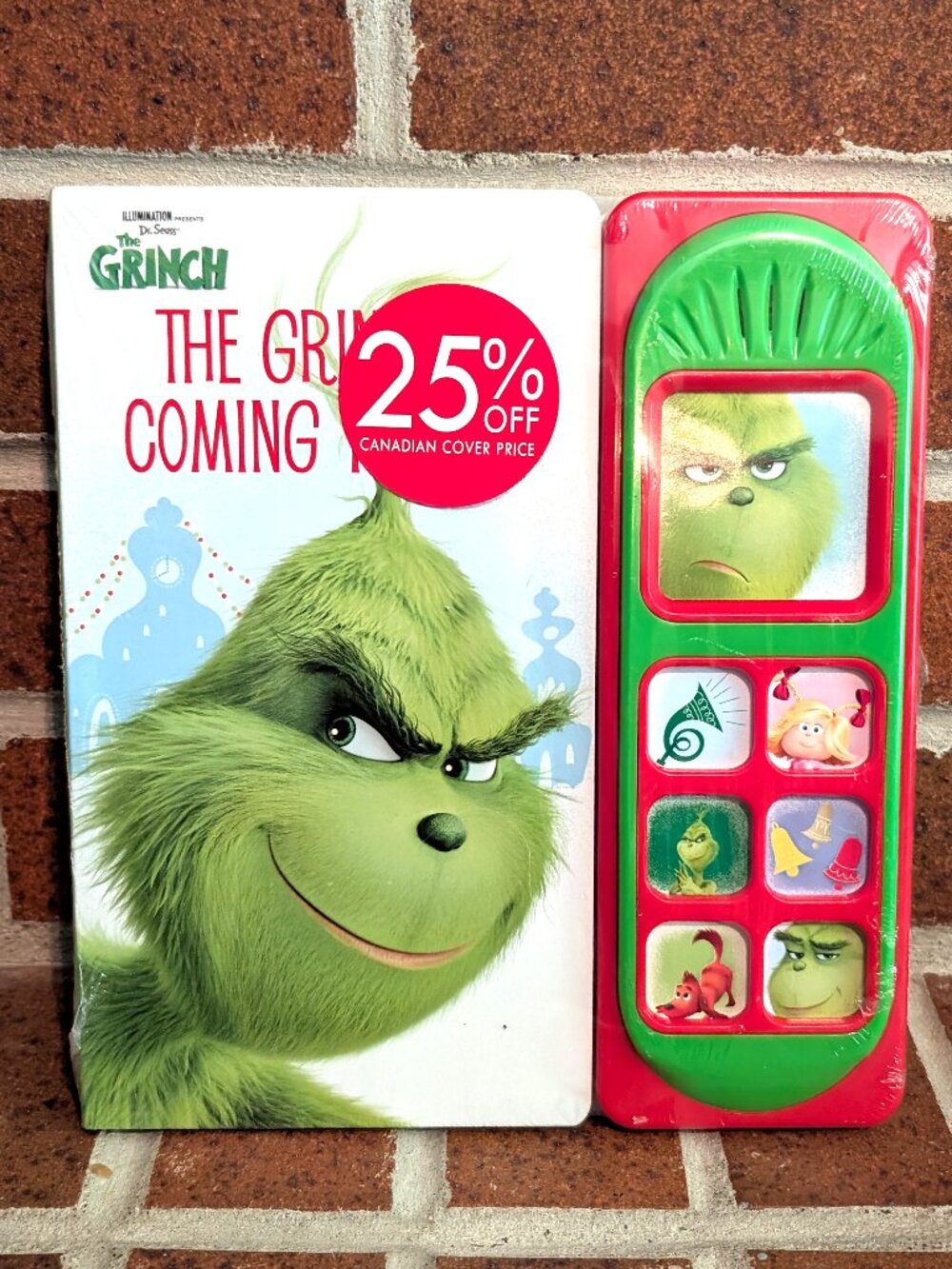 NEW Sealed Dr. Seuss The Grinch Play-a-Sound Book